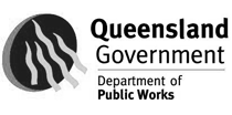 queensland public works logo